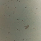 Green ceramic vase texture with scattered speckles and mottled spots