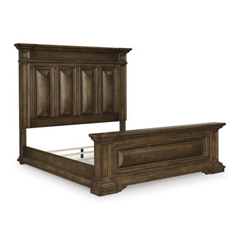 Frantanna - Queen/King Panel Rails - Brown