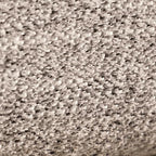Textile upholstery swatch with speckled gray pattern, close-up