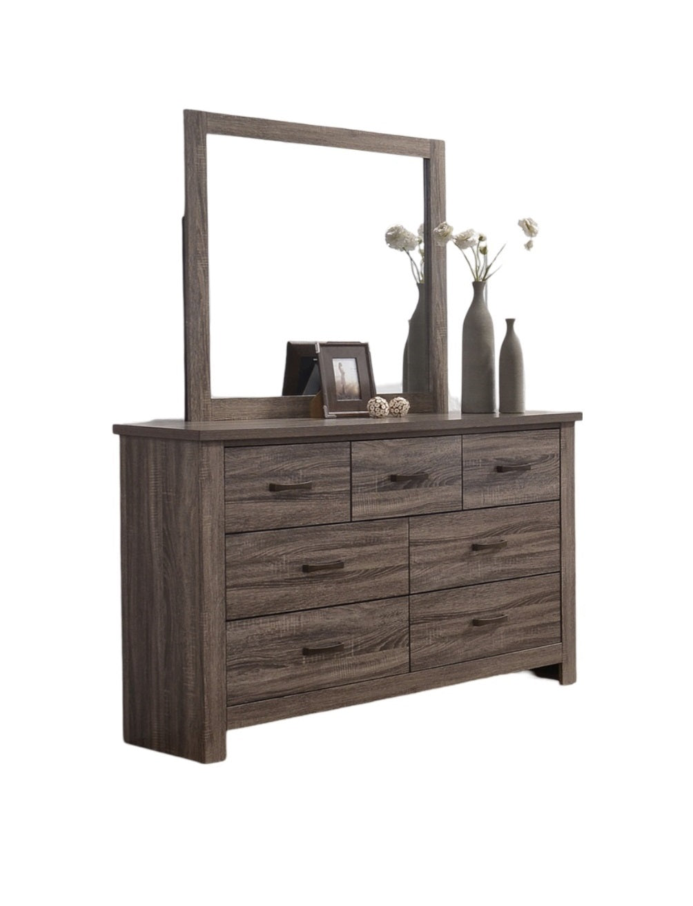 Natural Wood Dresser Drawers - Bedroom Storage Furniture