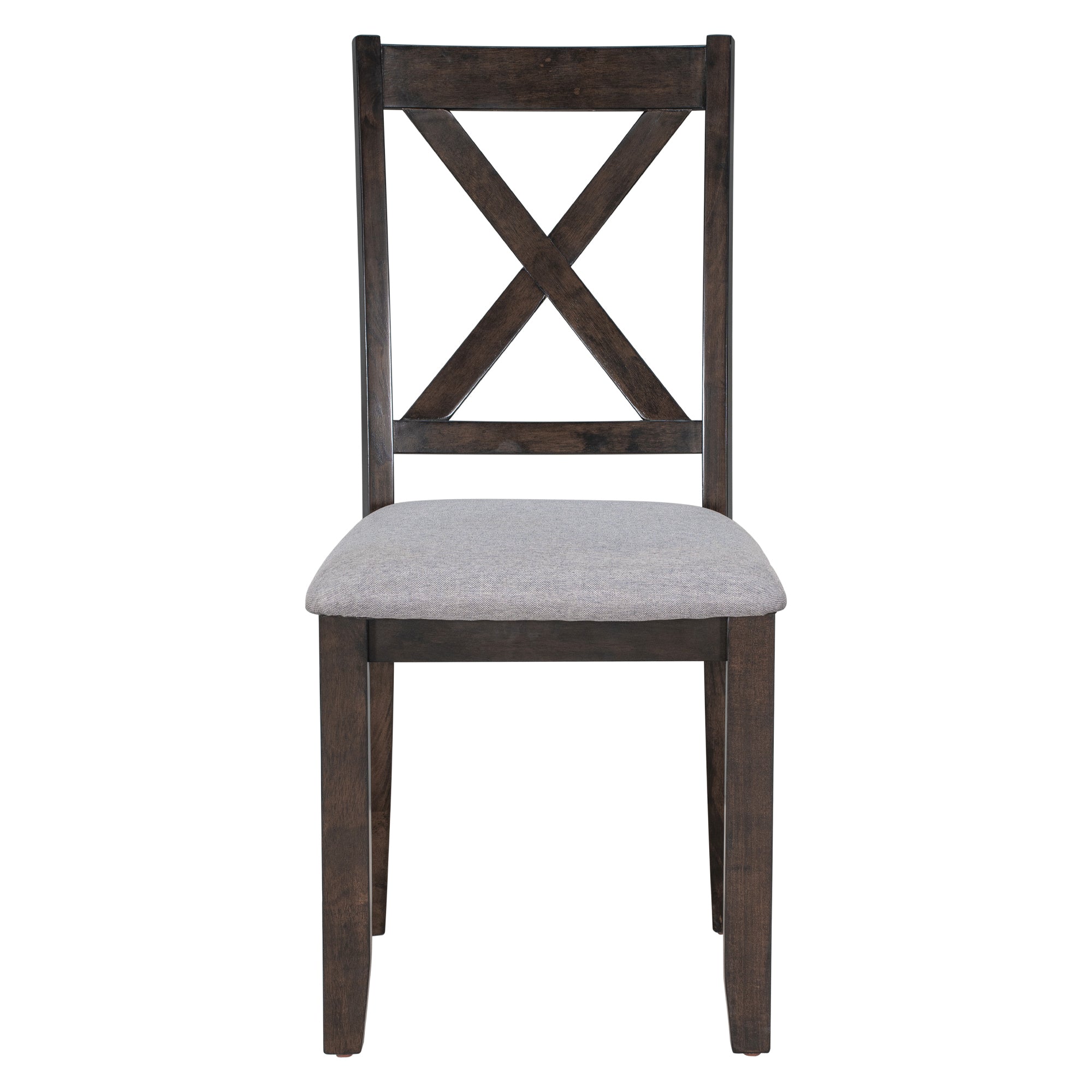 6-Pc Dining Set, Foldable Table & Bench (Espresso)