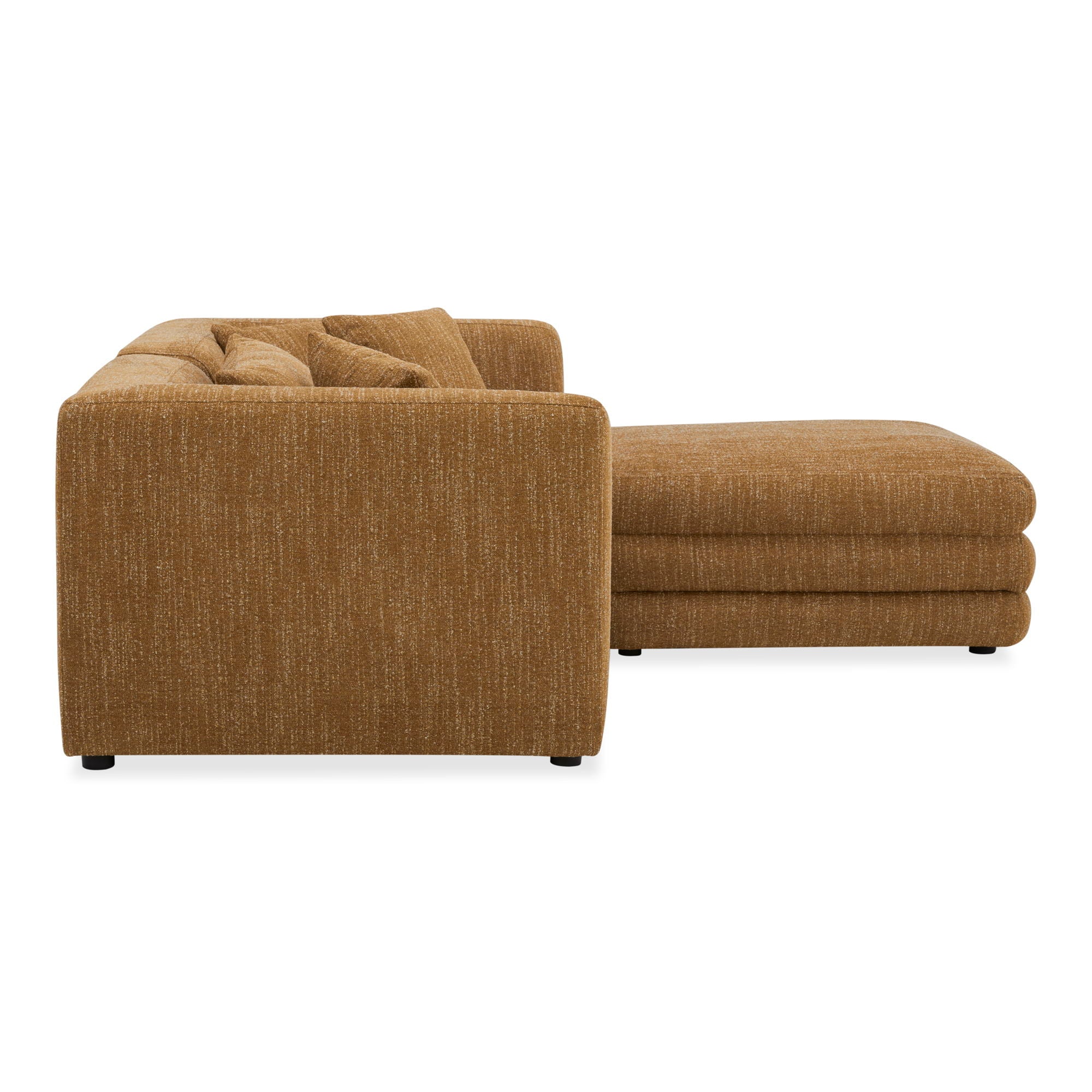Lowtide - Nook Modular Sectional - Amber Glow-Stationary Sectionals-American Furniture Outlet