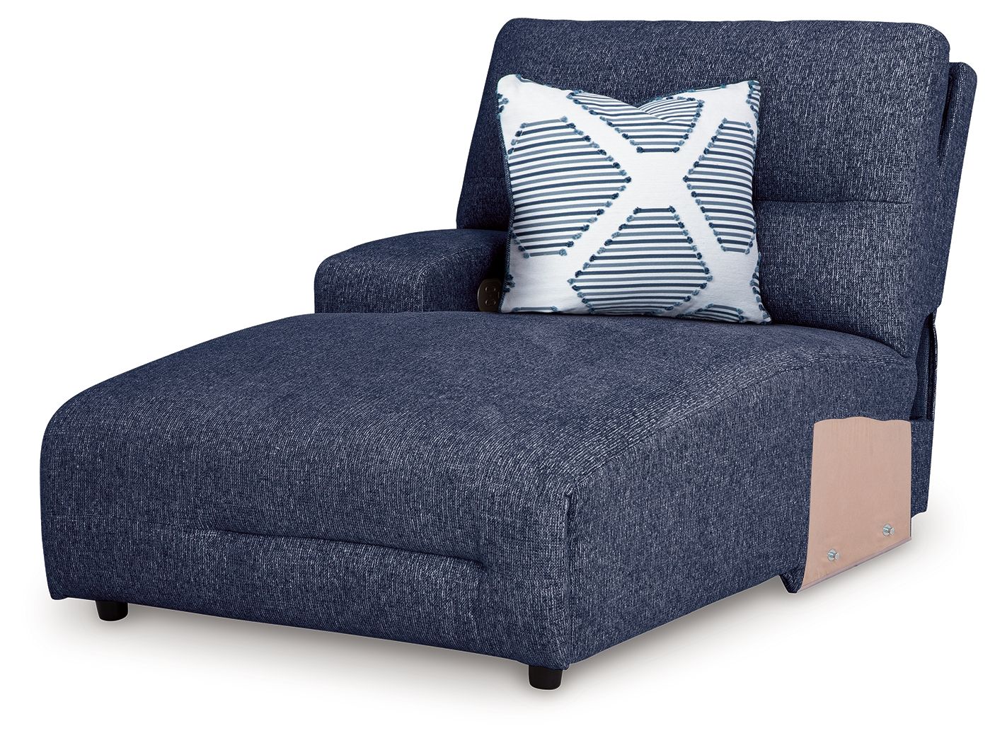 Acklen Place - Navy - Laf Power Reclining Back Chaise