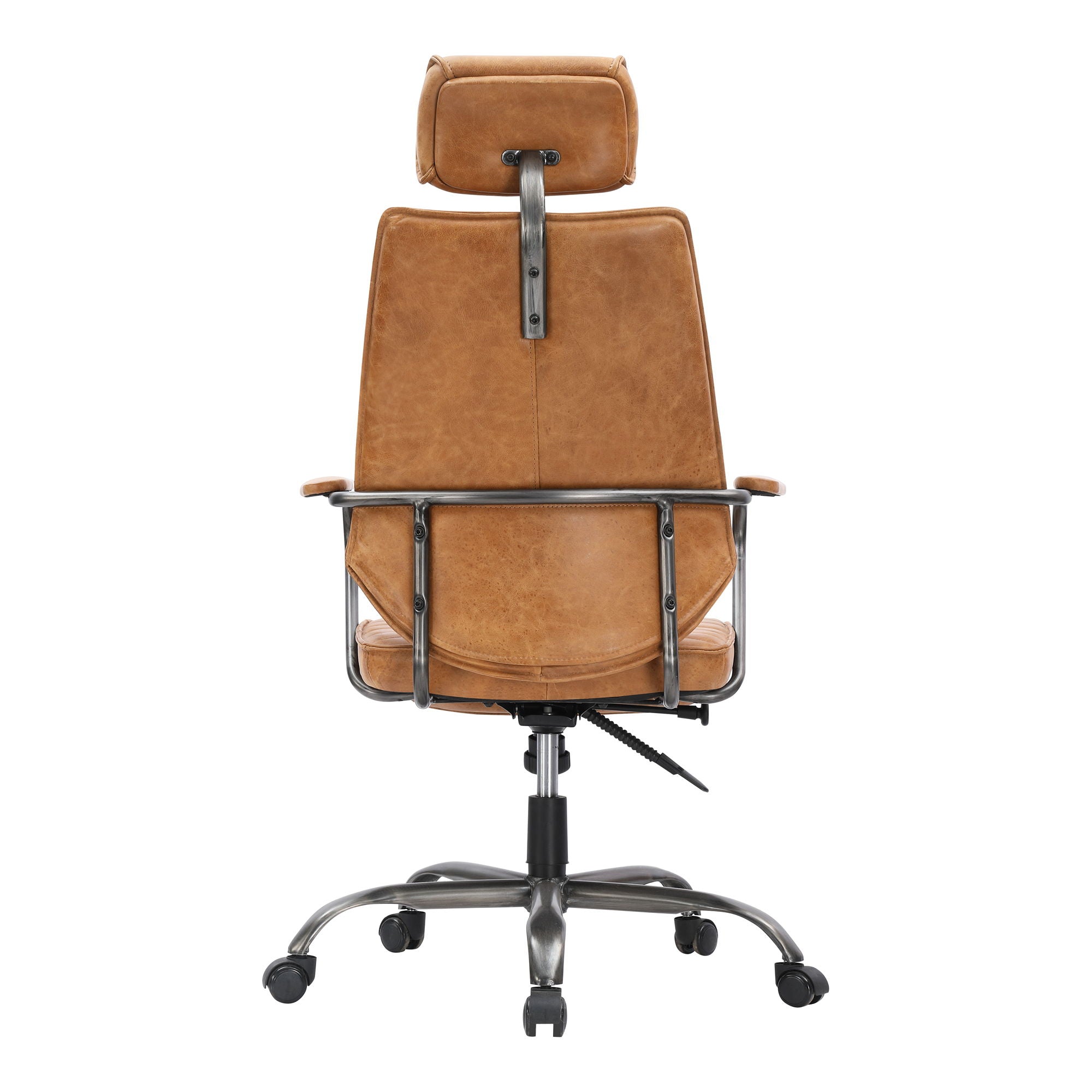 Executive - Swivel Office Chair - Cognac