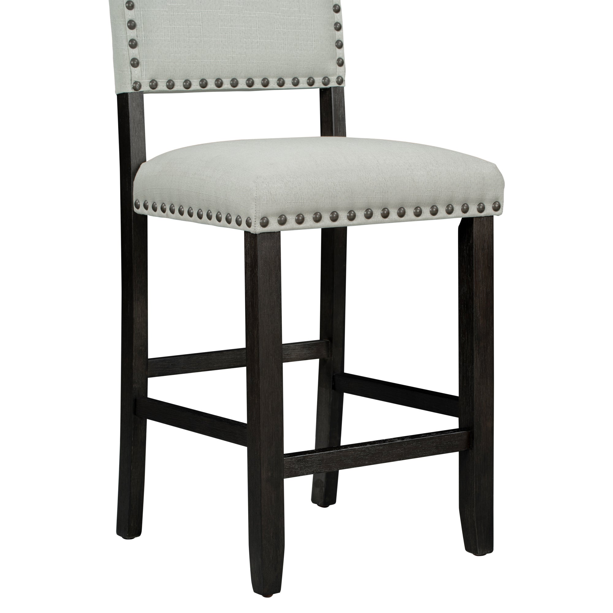 5-Pc Counter Height Dining Set, Espresso/Beige