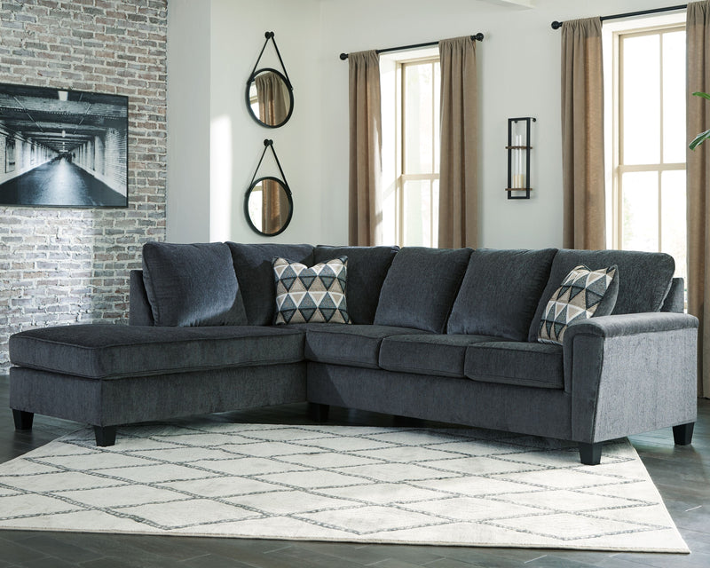 Abinger 2-Piece L Shaped Sectional with Chaise-Millennium® by Ashley-American Furniture Outlet