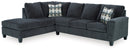 Abinger 2-Piece L Shaped Sectional with Chaise-Millennium® by Ashley-American Furniture Outlet