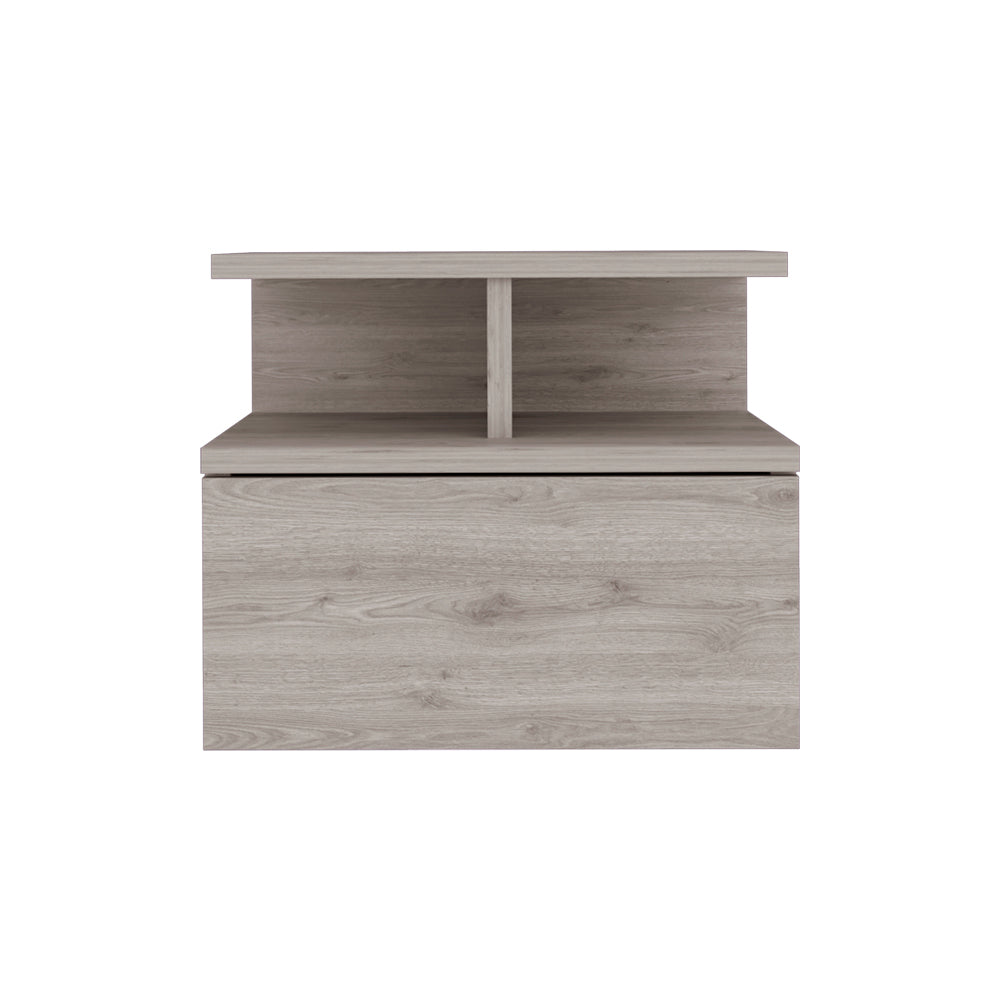 Adele Floating Nightstand - Modern Bedside Table-American Furniture Outlet