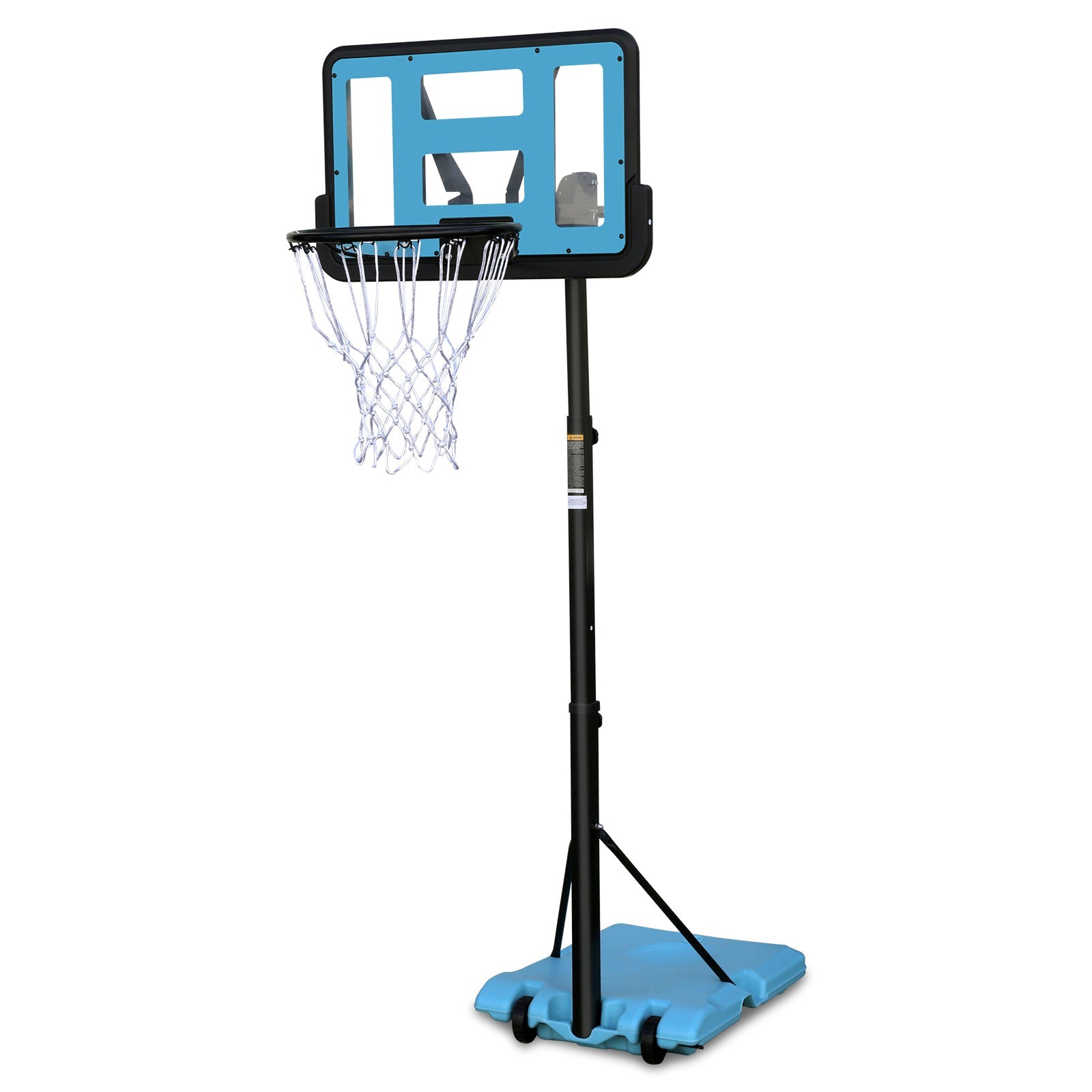 Adjustable Portable Basketball Hoop 4.8-7.7ft - 28" Backboard-American Furniture Outlet