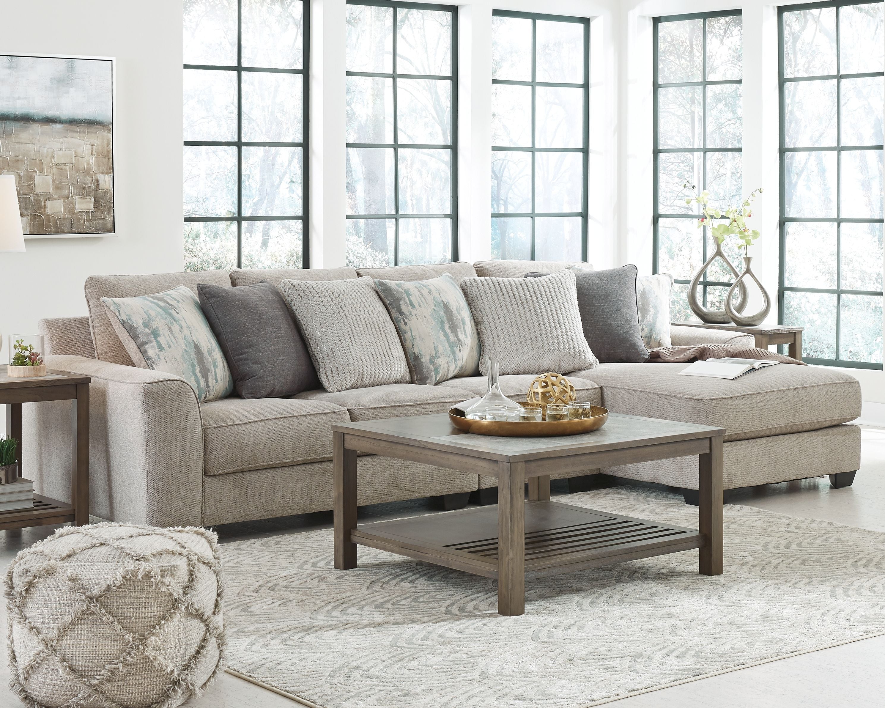 Ashley Ardsley Sectional-Benchcraft®-American Furniture Outlet