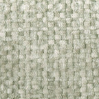Close-up of light taupe textured upholstery fabric with a subtle woven pattern