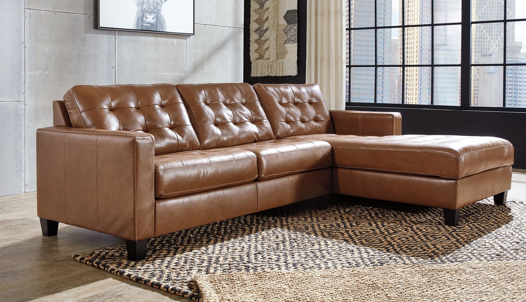 Ashley Baskove Sectional-Signature Design by Ashley®-American Furniture Outlet