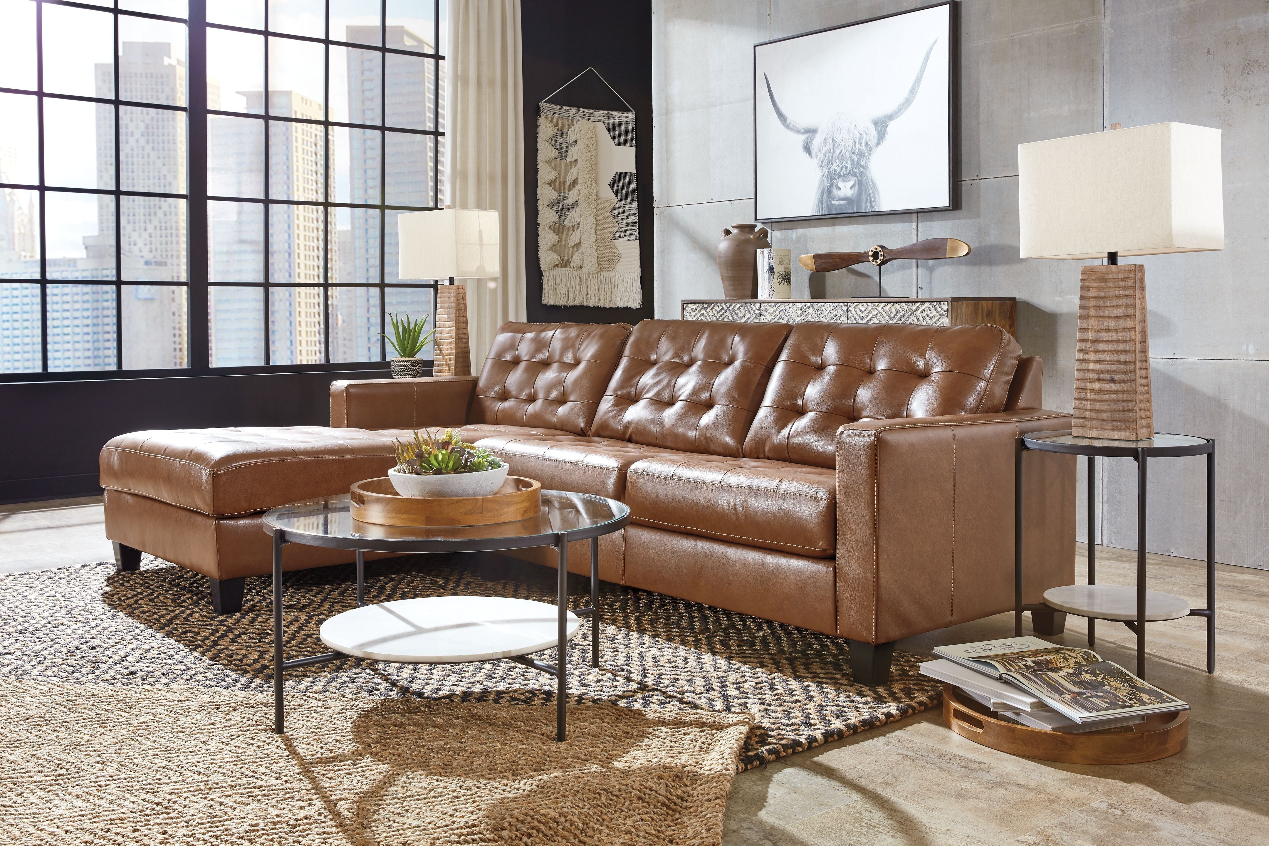 Ashley Baskove Sectional-Signature Design by Ashley®-American Furniture Outlet