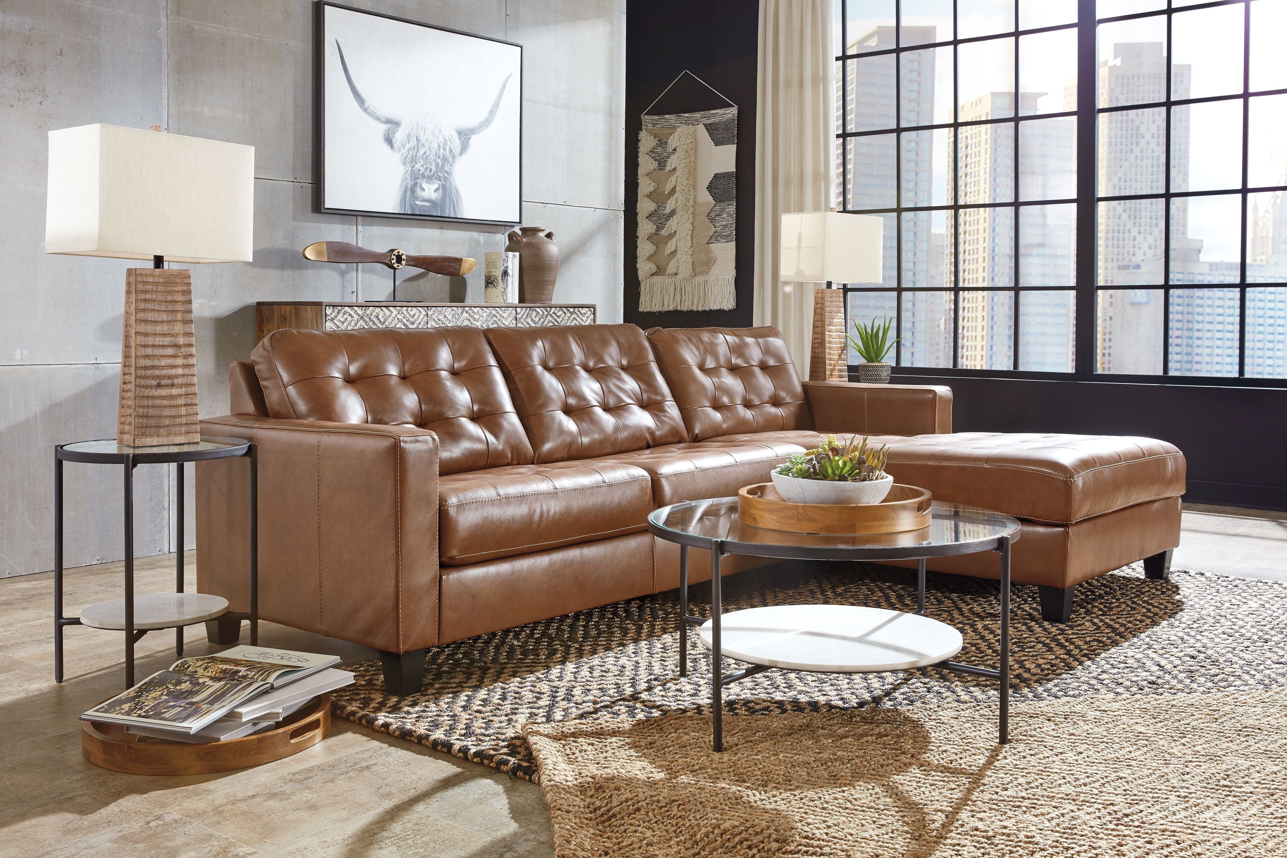 Ashley Baskove Sectional-Signature Design by Ashley®-American Furniture Outlet