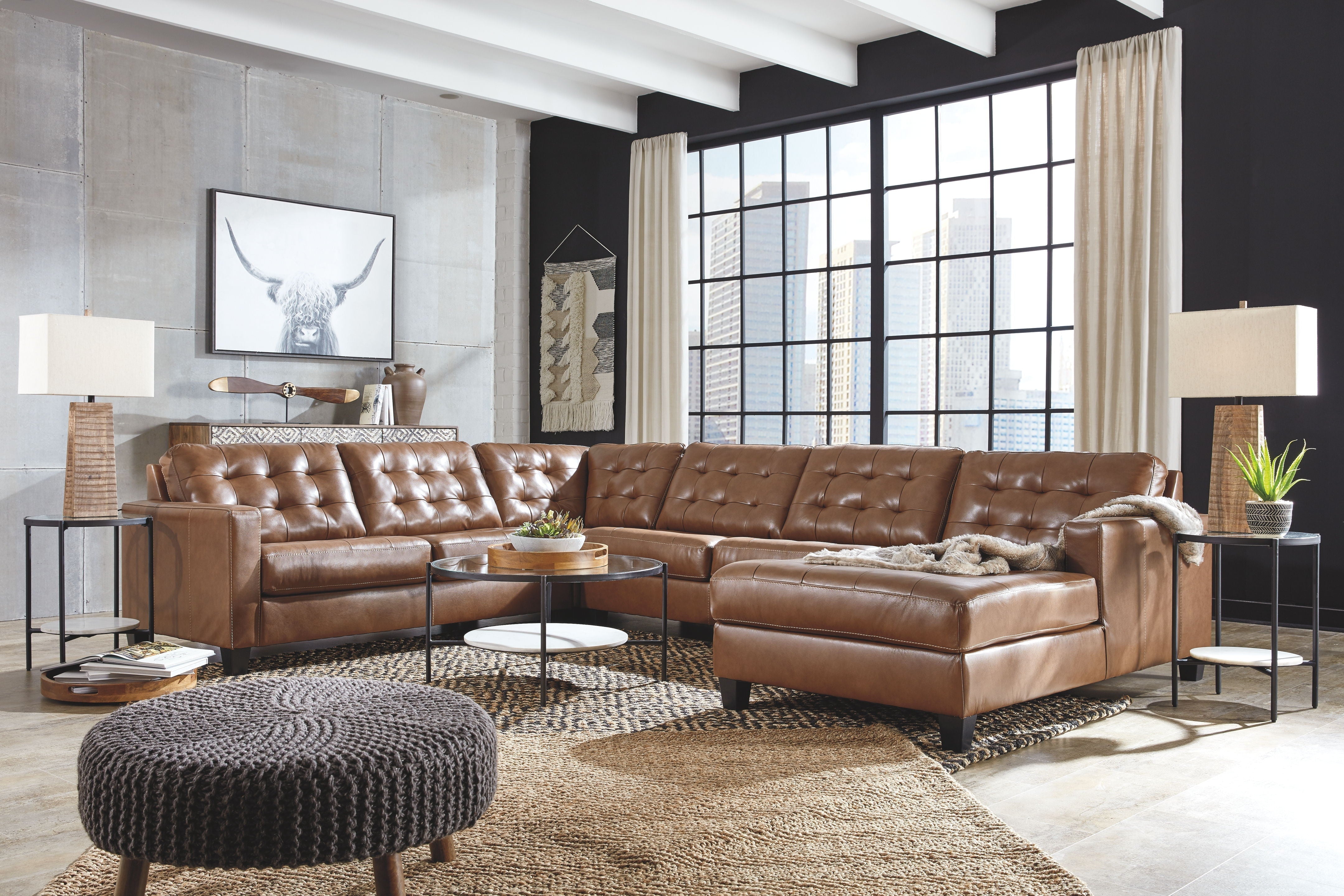 Ashley Baskove Sectional-Signature Design by Ashley®-American Furniture Outlet