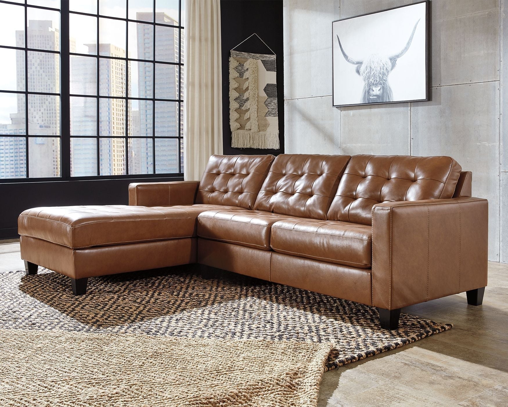 Ashley Baskove Sectional-Signature Design by Ashley®-American Furniture Outlet