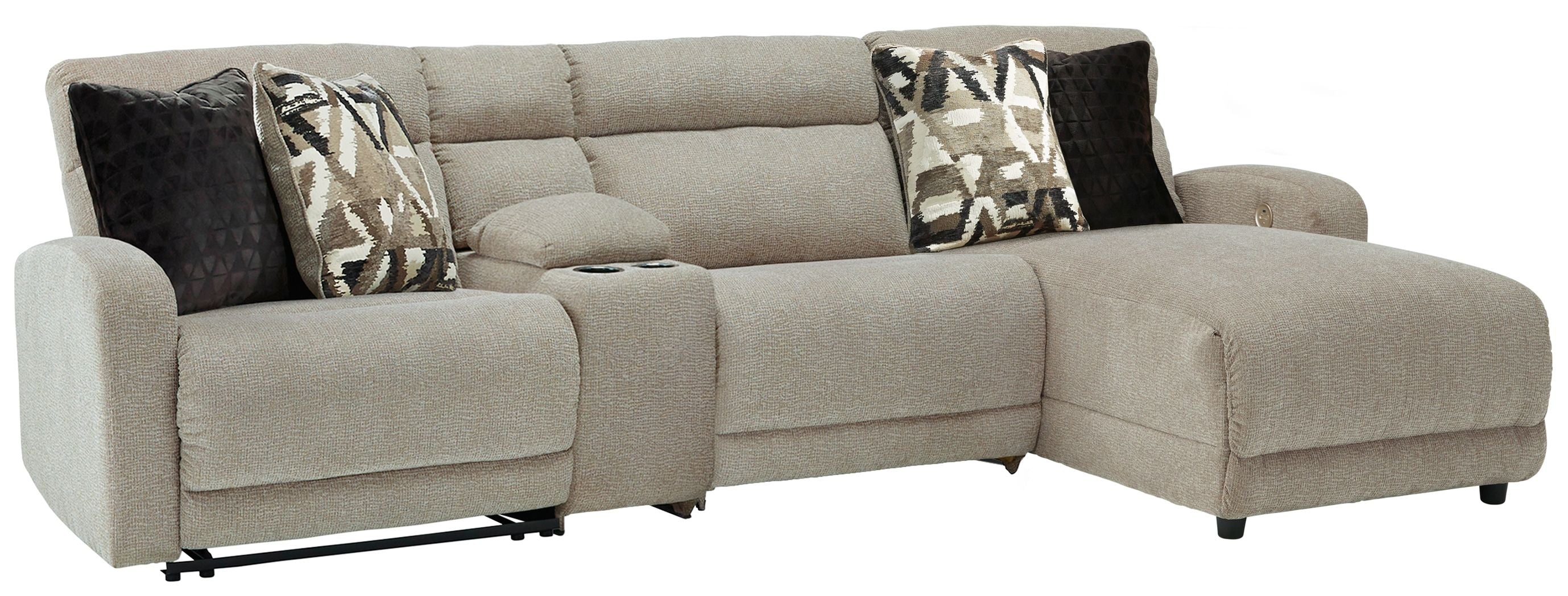 Ashley Colleyville Power Reclining Sectional-Signature Design by Ashley®-American Furniture Outlet