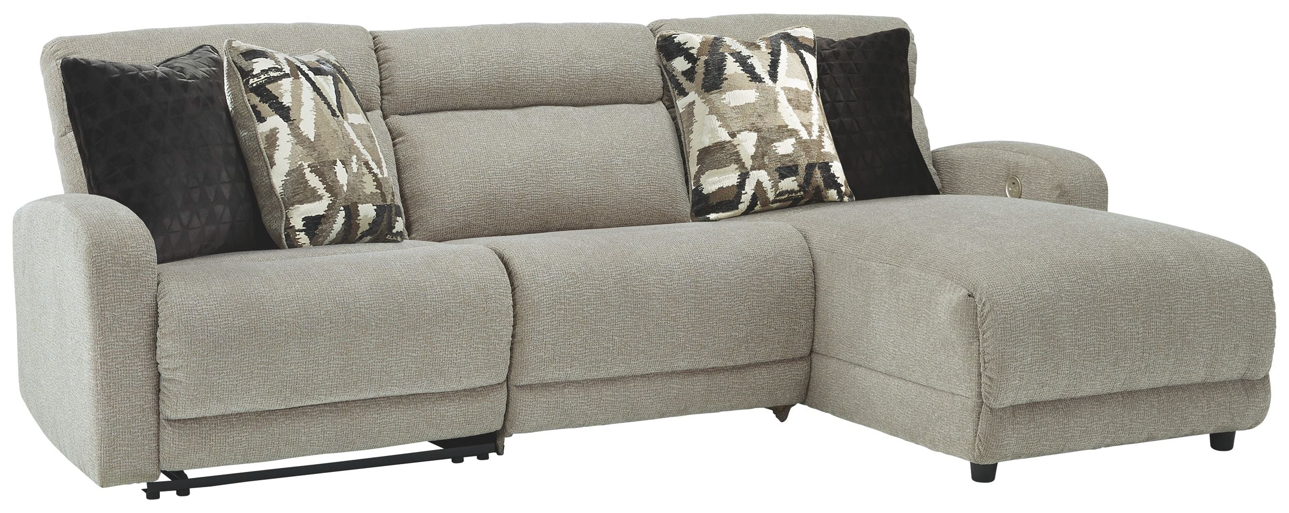 Ashley Colleyville Power Reclining Sectional-Signature Design by Ashley®-American Furniture Outlet