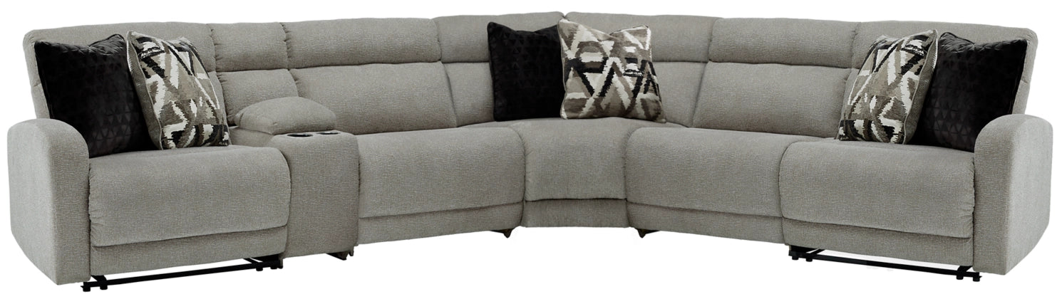 Ashley Colleyville Power Reclining Sectional-Signature Design by Ashley®-American Furniture Outlet