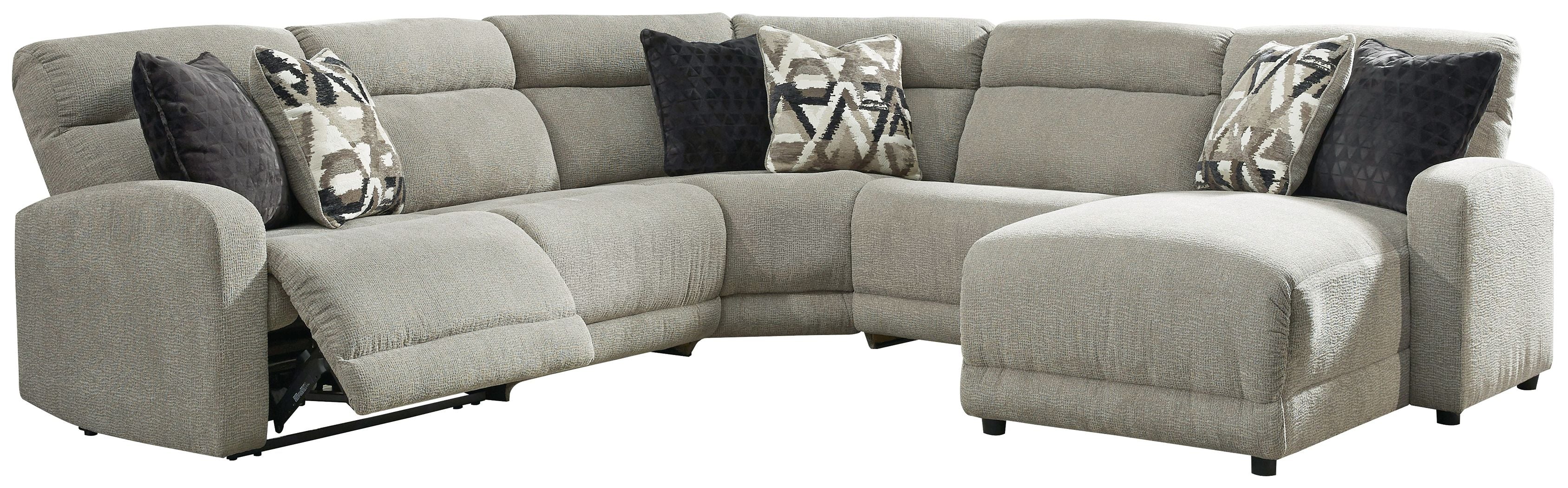 Ashley Colleyville Power Reclining Sectional-Signature Design by Ashley®-American Furniture Outlet