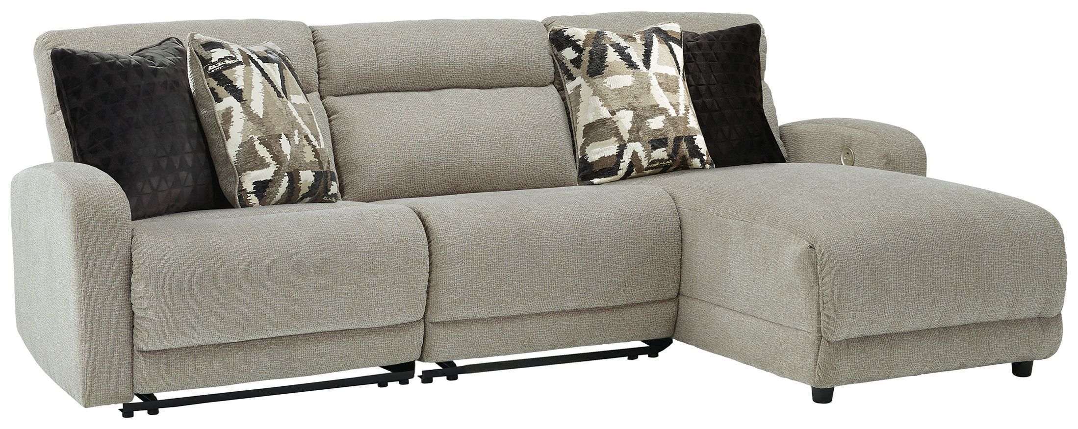 Ashley Colleyville Power Reclining Sectional-Signature Design by Ashley®-American Furniture Outlet