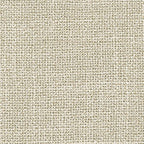 Woven linen fabric swatch, light beige textured pattern