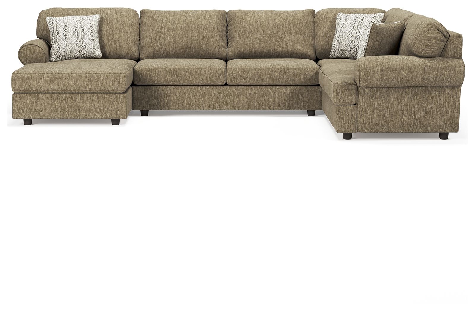 Ashley Hoylake 3-Piece U Shaped Sectional-Signature Design by Ashley®-American Furniture Outlet