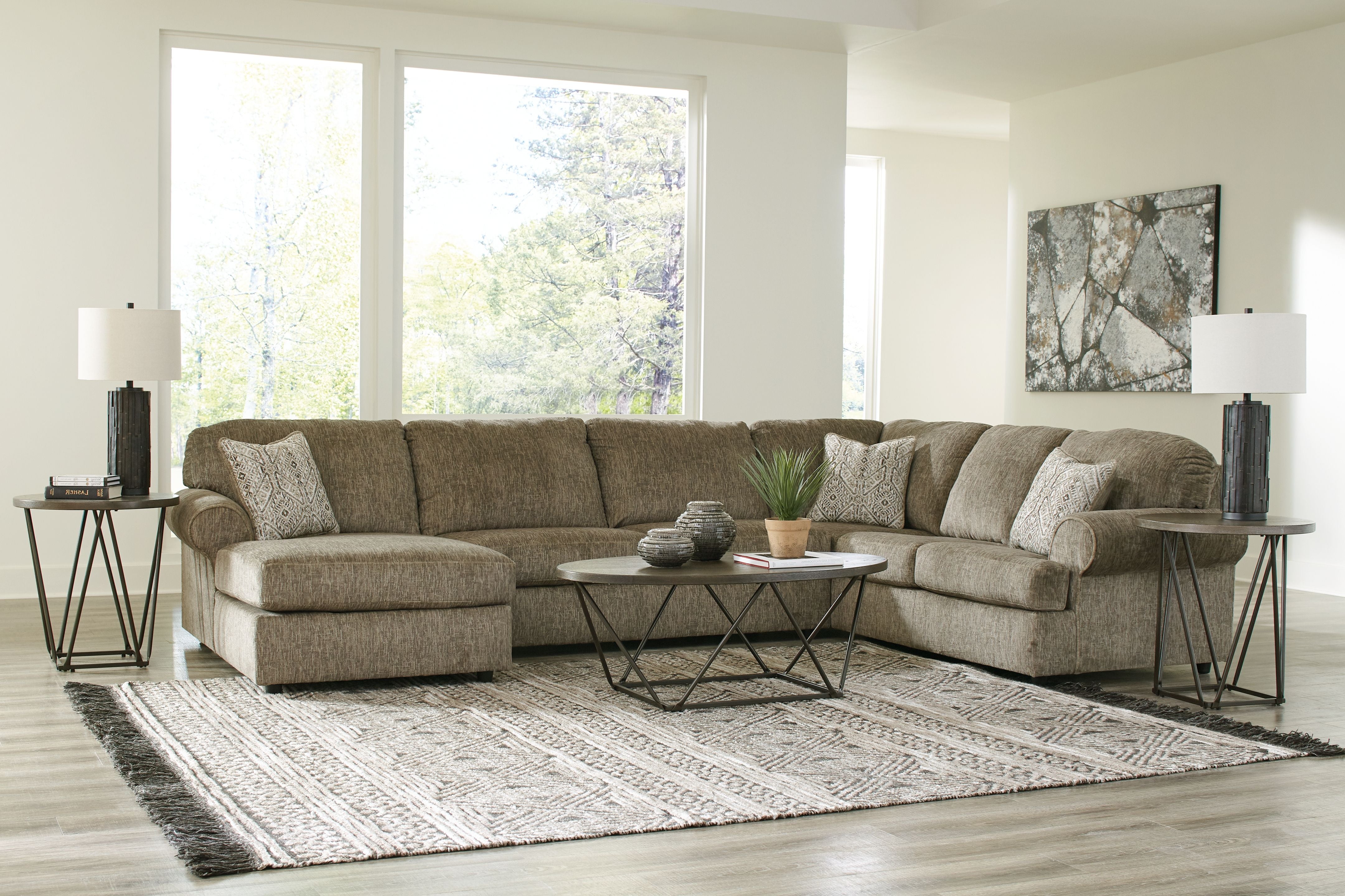 Ashley Hoylake 3-Piece U Shaped Sectional-Signature Design by Ashley®-American Furniture Outlet