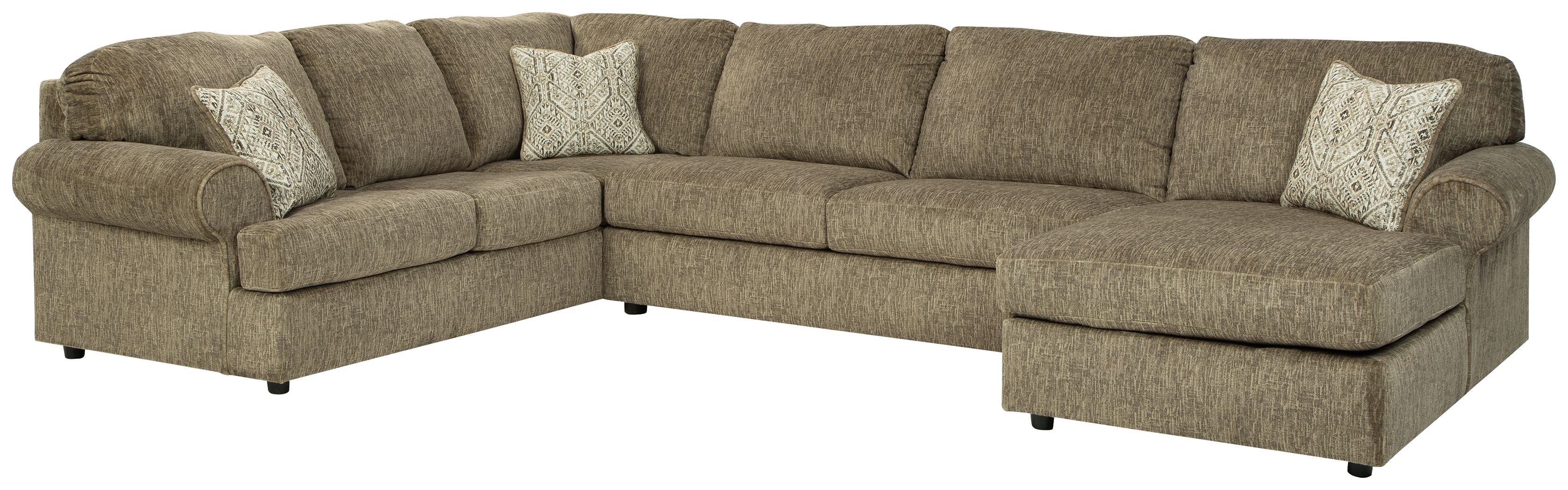 Ashley Hoylake 3-Piece U Shaped Sectional-Signature Design by Ashley®-American Furniture Outlet