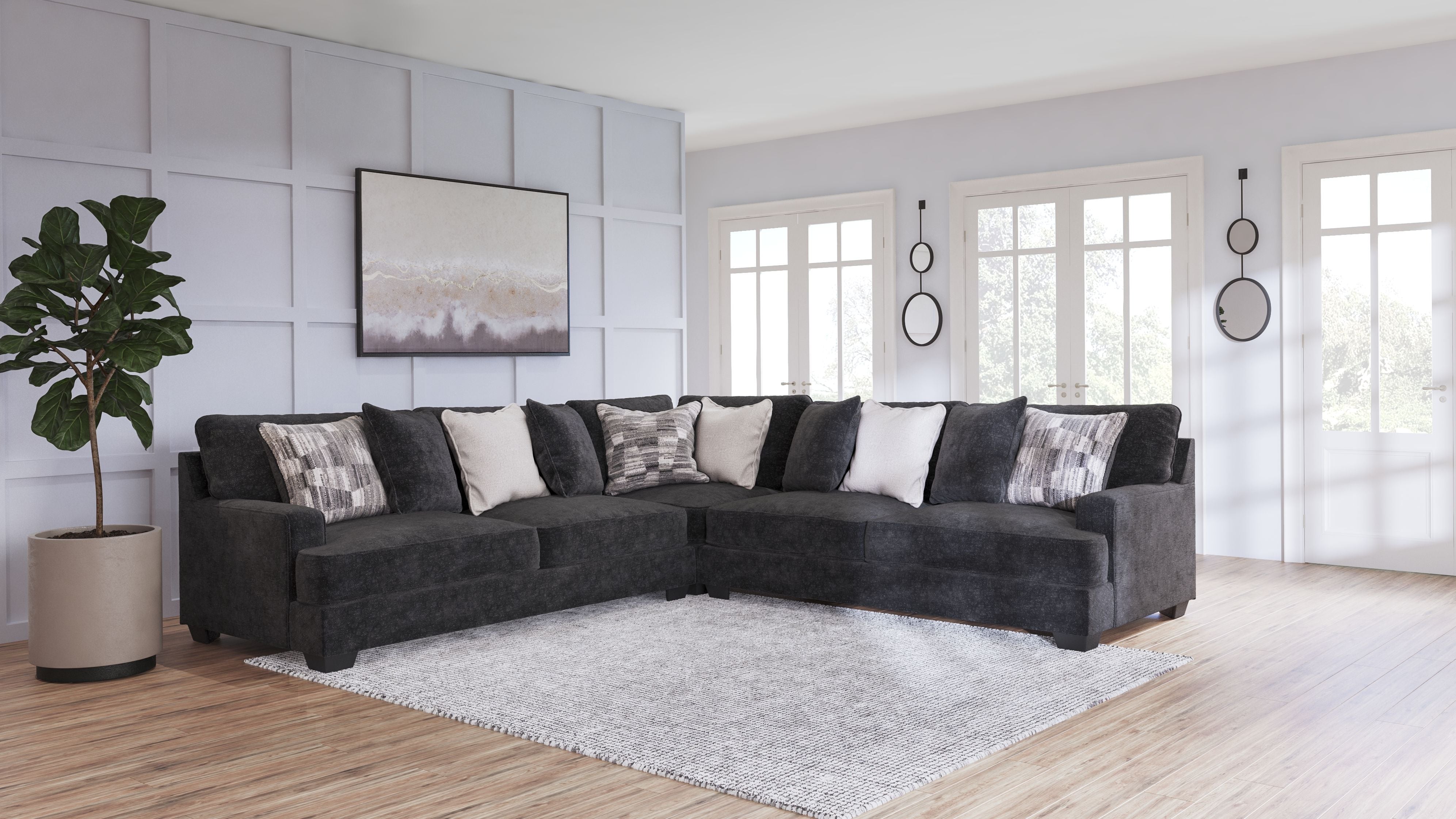 Ashley Lavernett Sectional-Signature Design by Ashley®-American Furniture Outlet