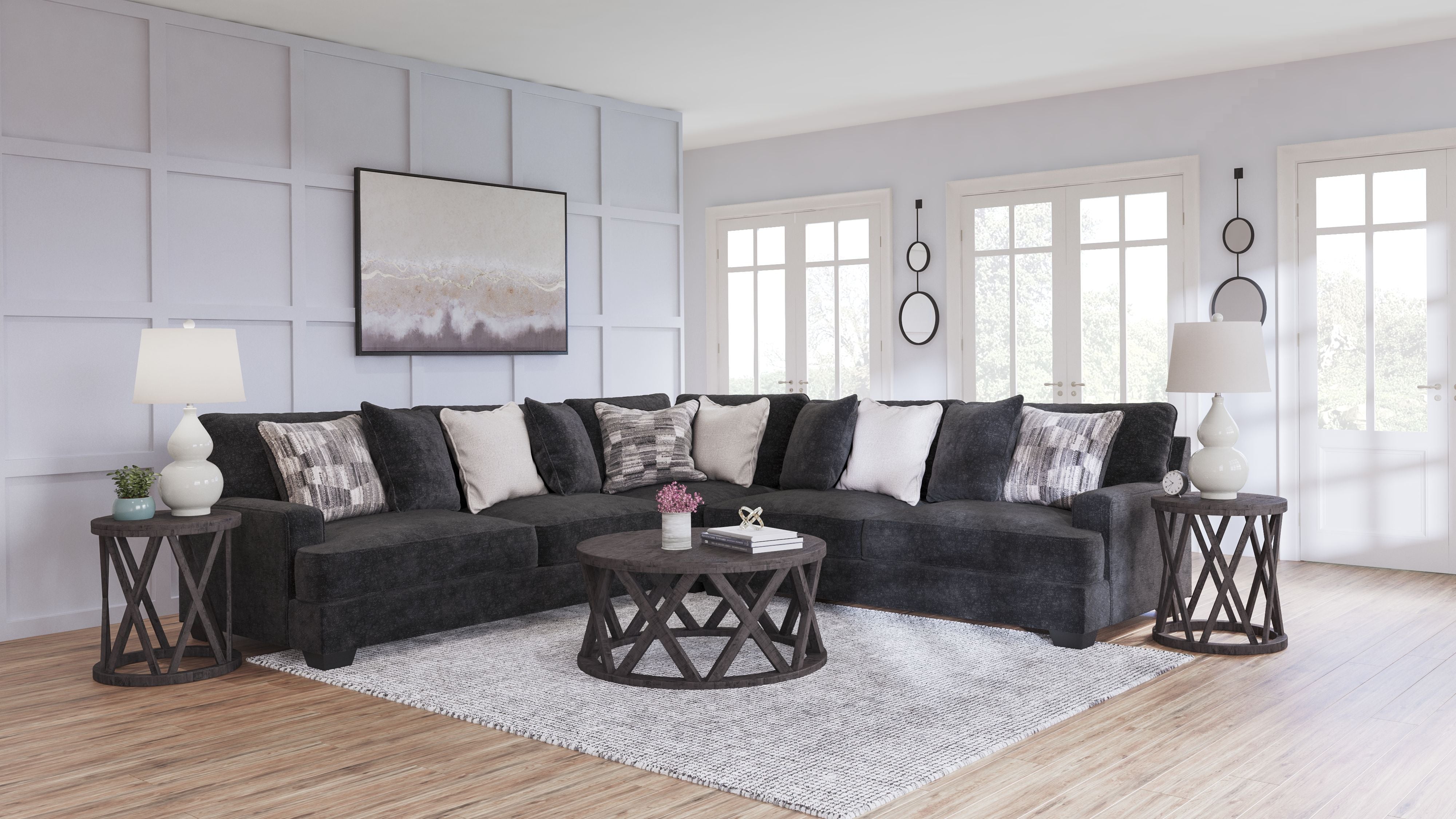 Ashley Lavernett Sectional-Signature Design by Ashley®-American Furniture Outlet