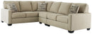 Ashley Lucina Sectional-Signature Design by Ashley®-American Furniture Outlet