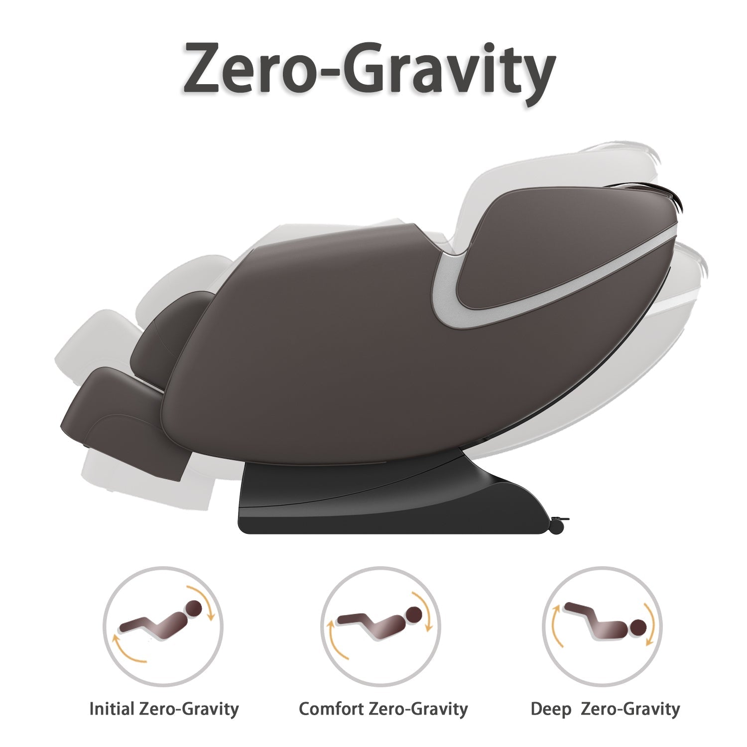BOSSCARE Zero Gravity Massage Chair | Full Body Shiatsu Recliner-American Furniture Outlet