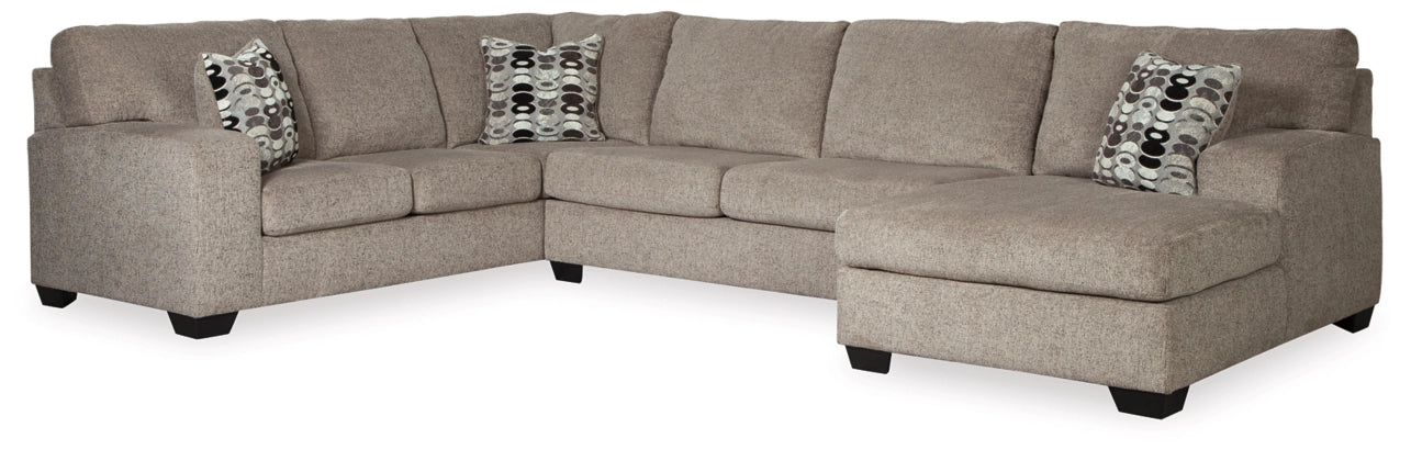 Ballinasloe 3 Piece Sectional With Chaise-Signature Design by Ashley®-American Furniture Outlet