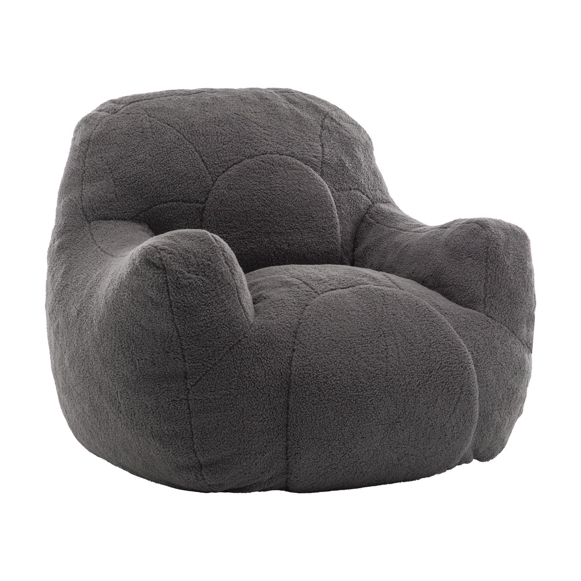 Bean Bag Chair with Memory Foam Filling-American Furniture Outlet