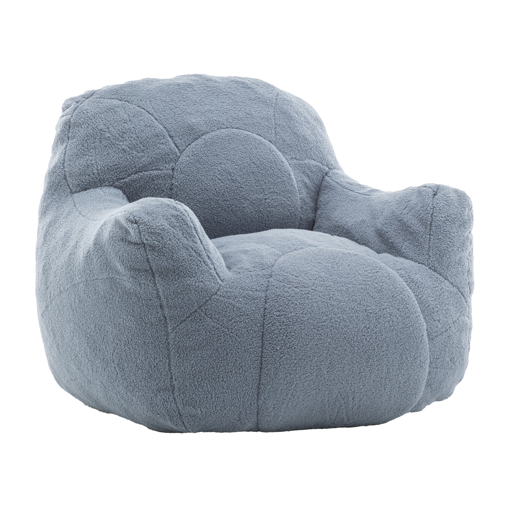 Bean Bag Chair with Memory Foam Filling-American Furniture Outlet