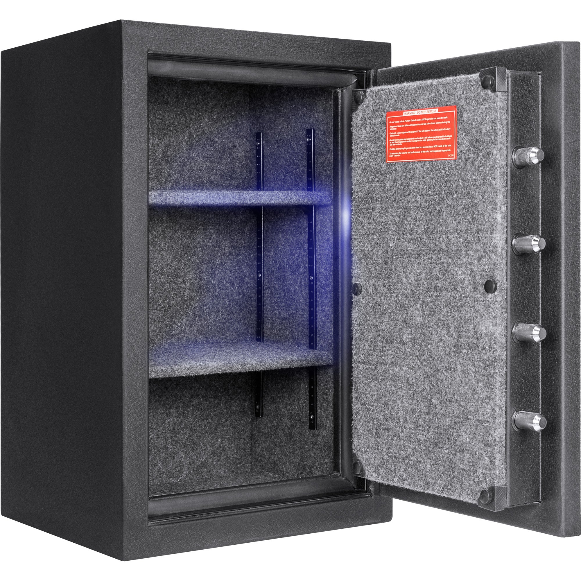 Biometric Fire Safe 2.02 cu ft - Keypad, Waterproof-American Furniture Outlet