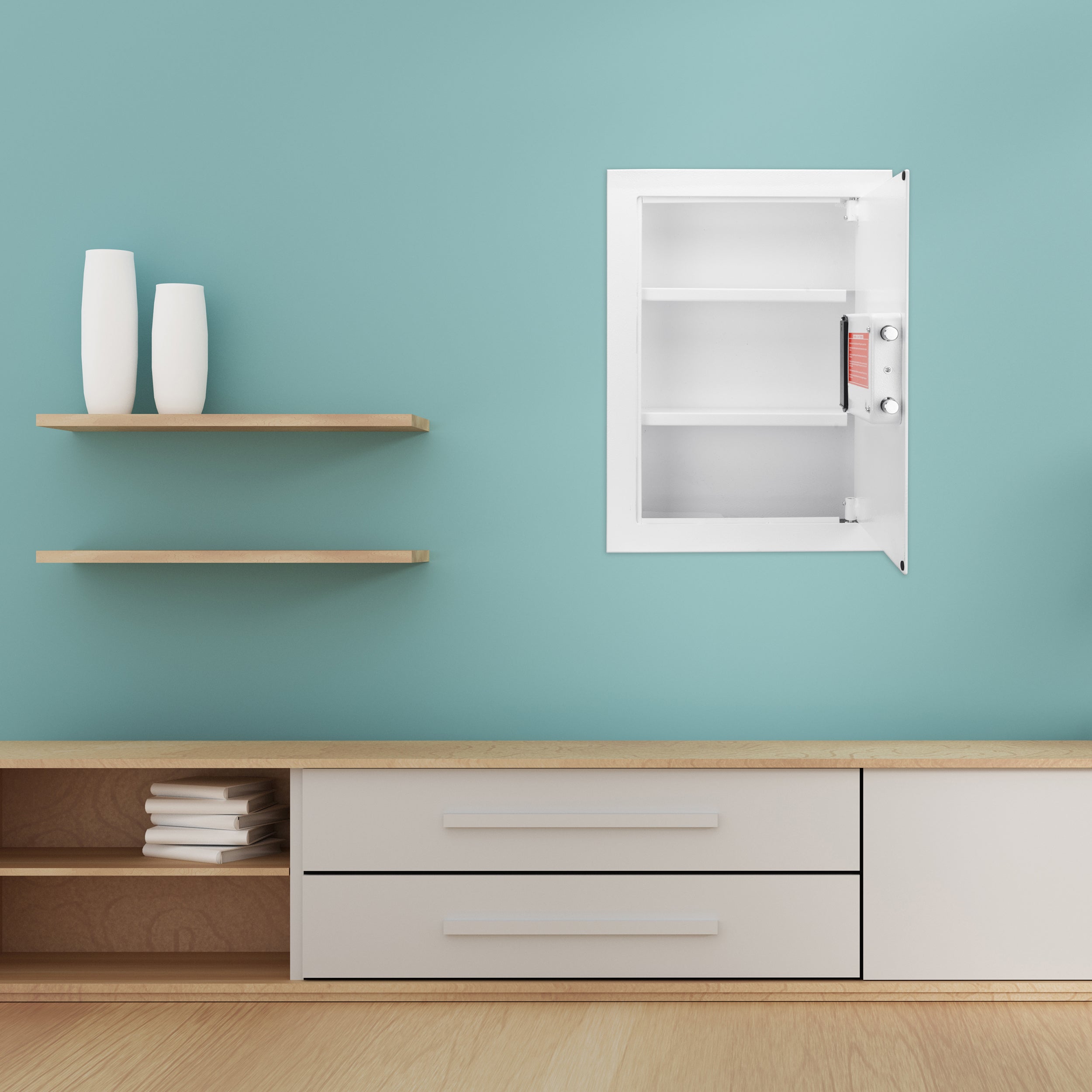 Biometric Wall Safe - Hidden Security-American Furniture Outlet