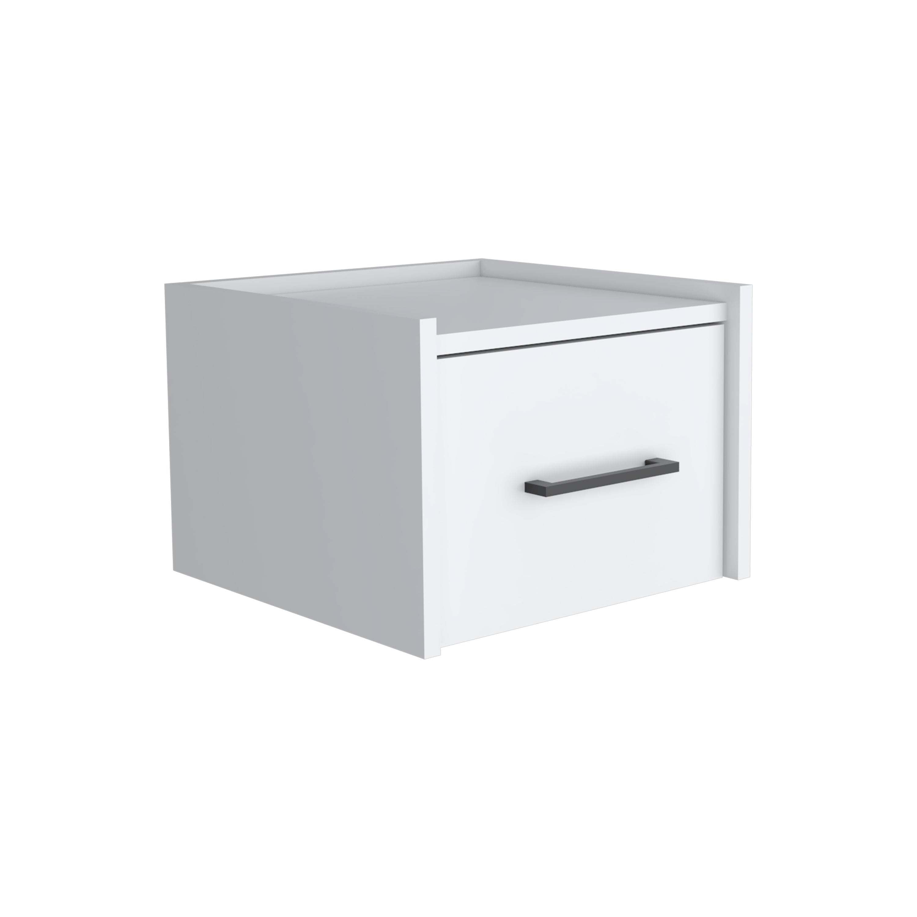 Boa Floating Nightstand - Wall-Mounted Side Table-American Furniture Outlet