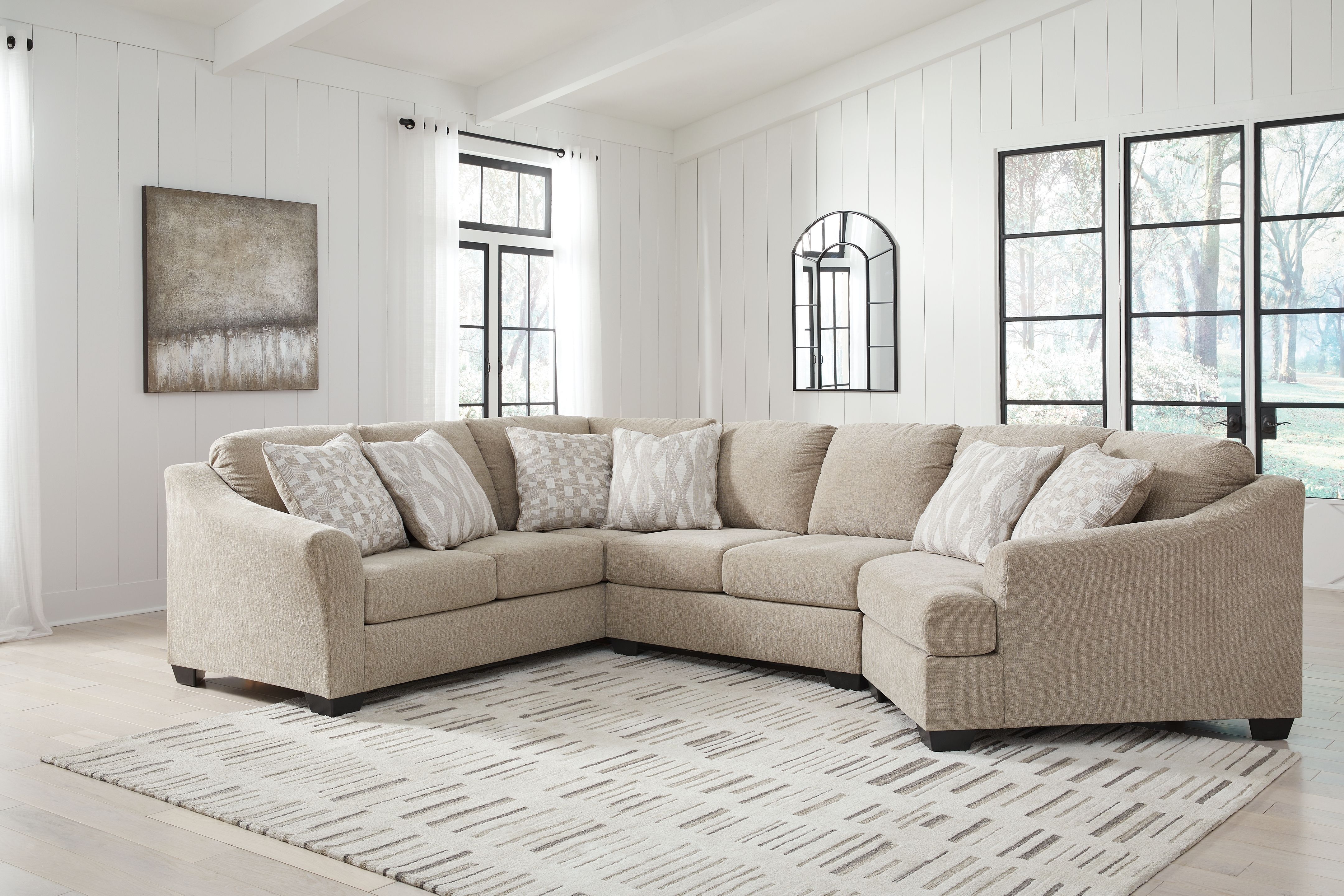 Brogan Bay 3-Piece Sectional with Cuddler-Signature Design by Ashley®-American Furniture Outlet