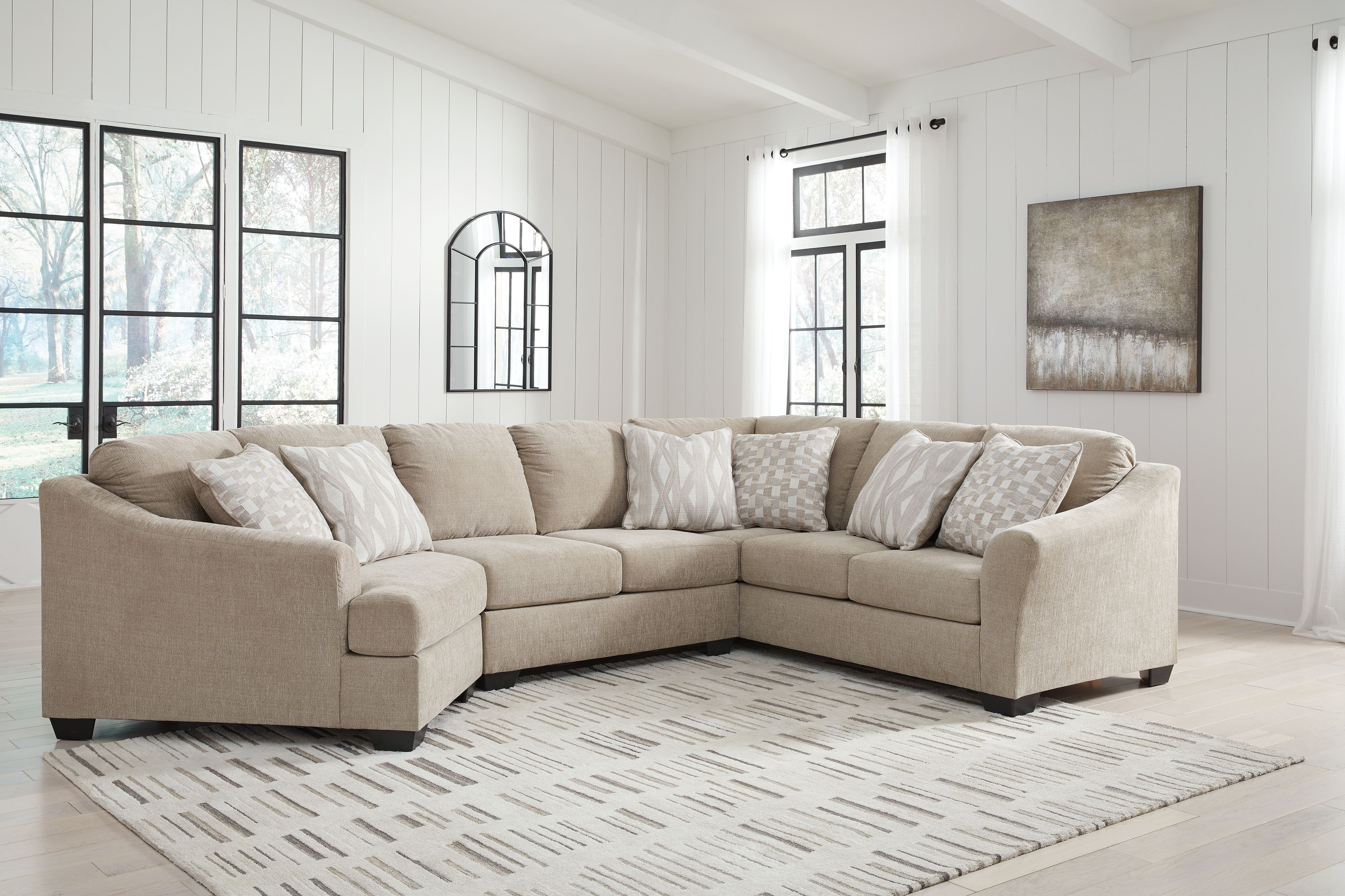 Brogan Bay 3-Piece Sectional with Cuddler-Signature Design by Ashley®-American Furniture Outlet