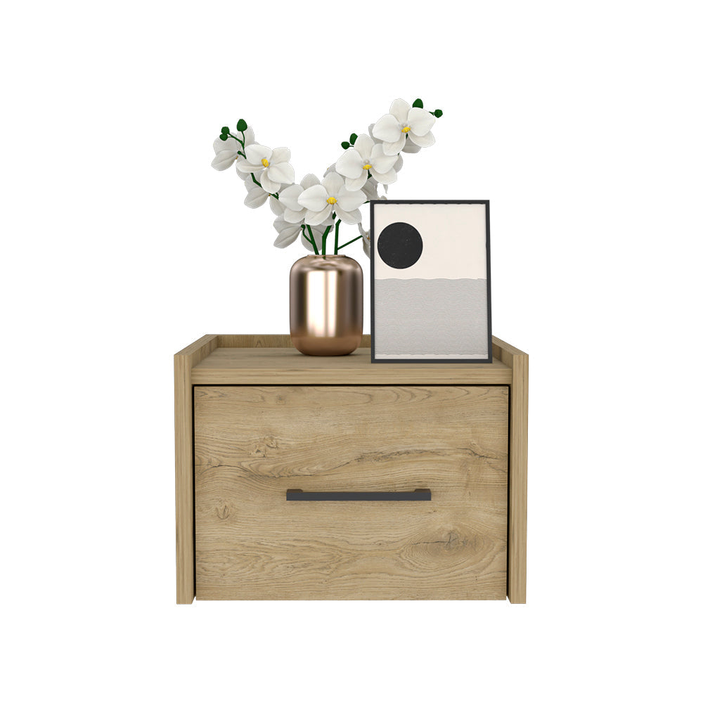 Calion Floating Nightstand - Macadamia (Under 70 characters)-American Furniture Outlet