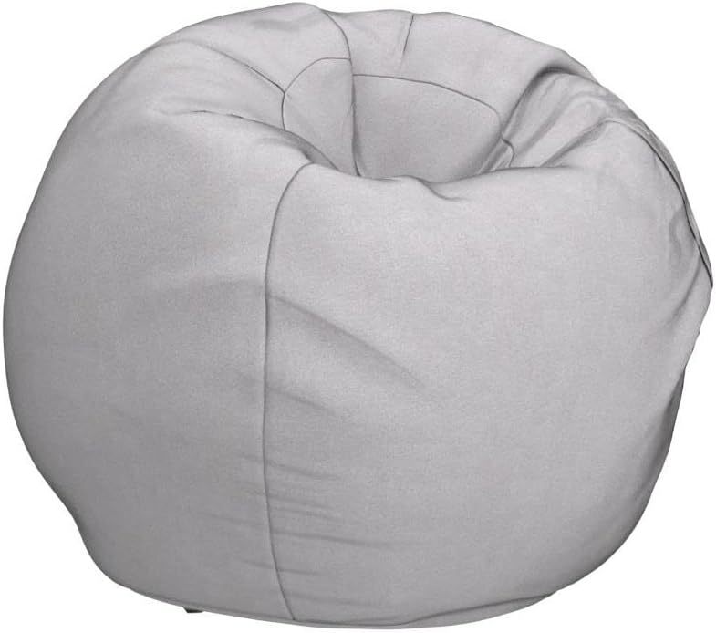 Chrisholm Light Grey Bean Bag (25 in. x 34 in. x 34 in.)-American Furniture Outlet