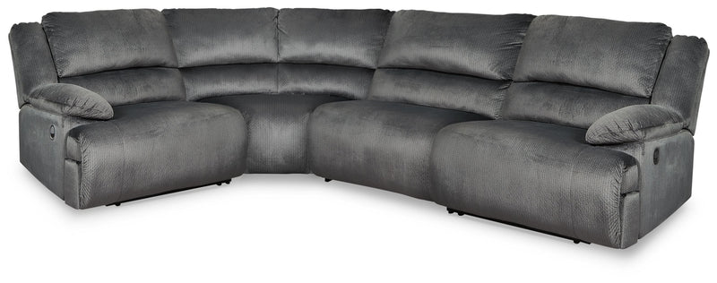 Clonmel Reclining Sectional-Signature Design by Ashley®-American Furniture Outlet