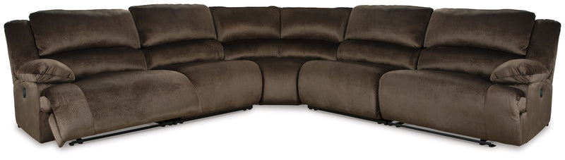 Clonmel Reclining Sectional-Signature Design by Ashley®-American Furniture Outlet