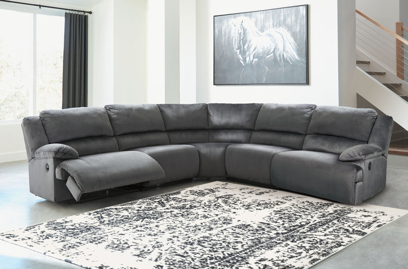 Clonmel Reclining Sectional-Signature Design by Ashley®-American Furniture Outlet