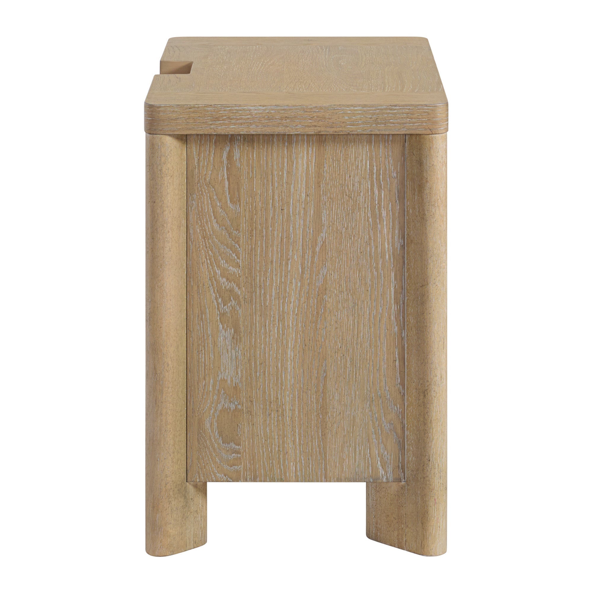 Clove Tan Nightstand - 3 Drawers-American Furniture Outlet