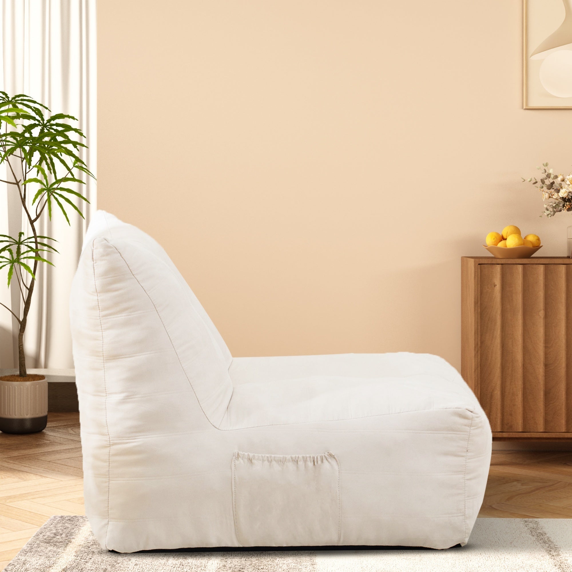 Cozy Bean Bag Chair | Lazy Sofa Floor Lounger-American Furniture Outlet