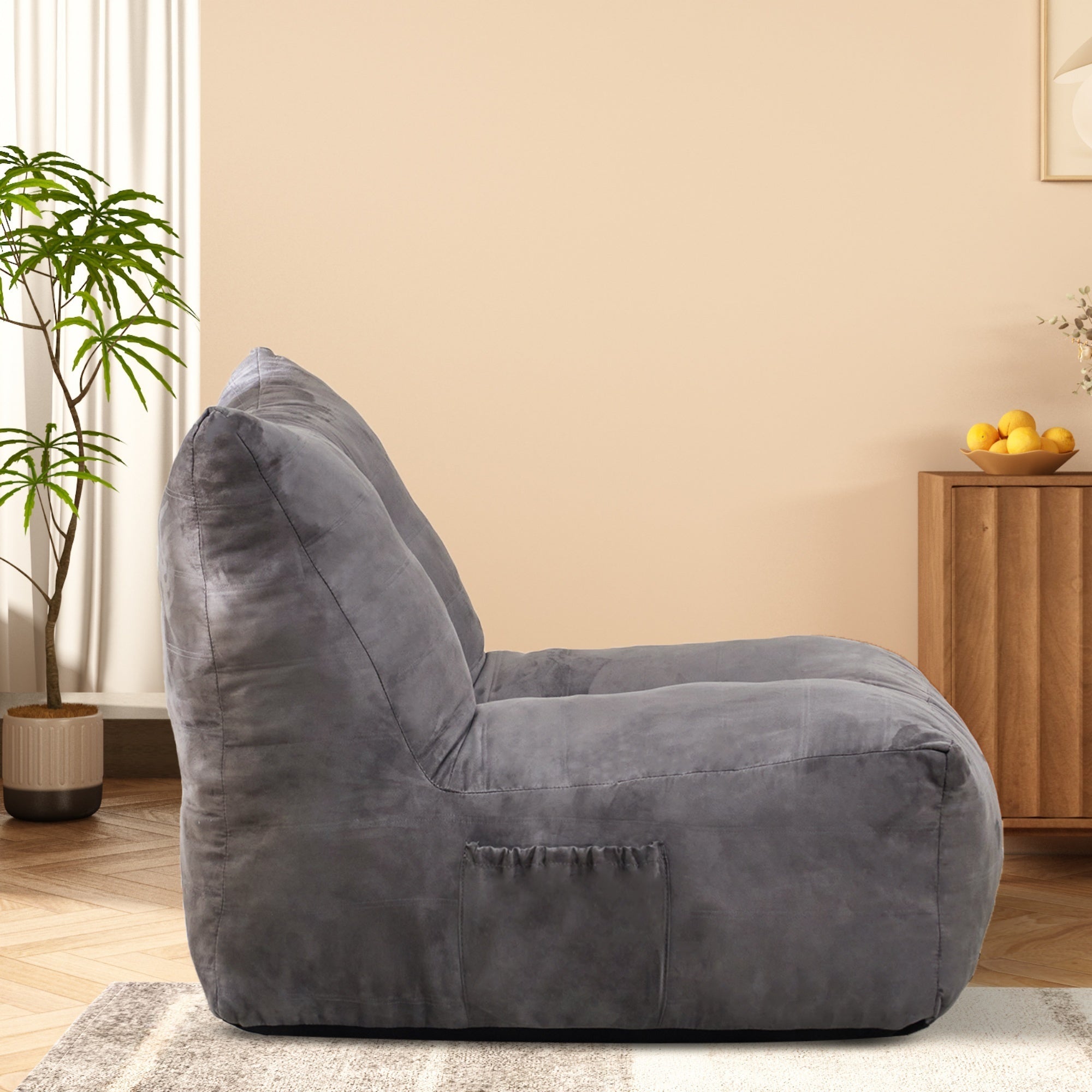 Cozy Bean Bag Chair | Lazy Sofa Lounger-American Furniture Outlet