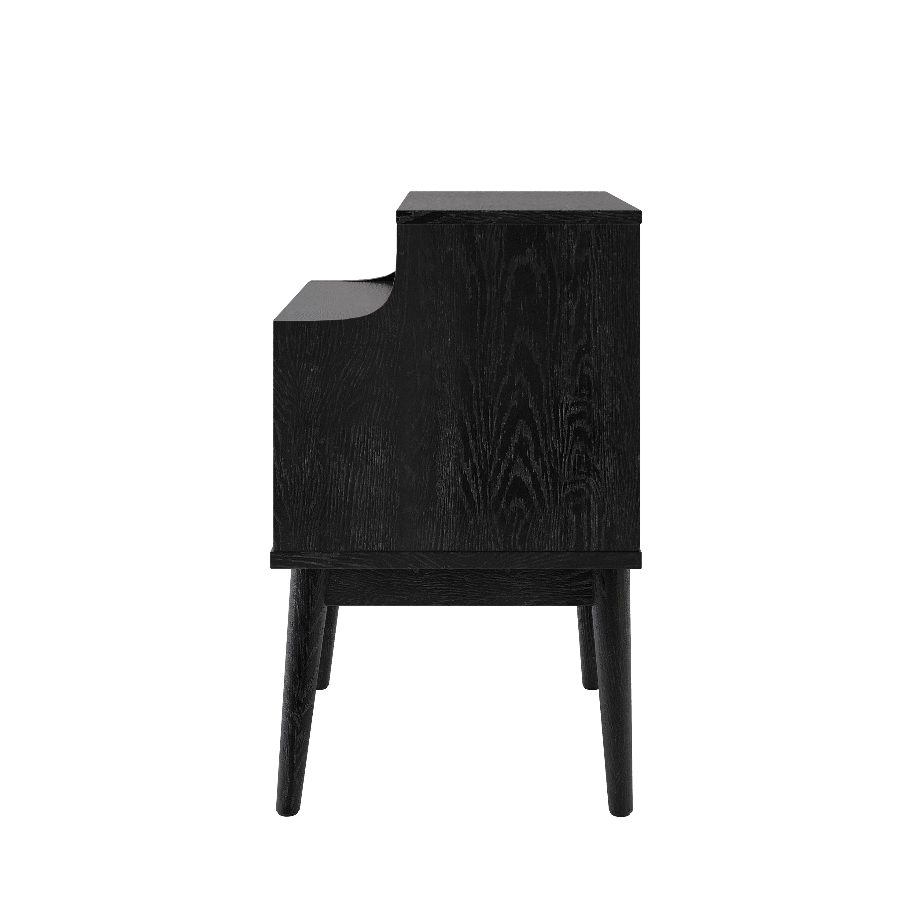 DISA 1-Drawer Nightstand - Modern Bedside Table-American Furniture Outlet
